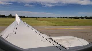 Departure out of ILM on an Embraer 175