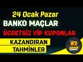 PARA BU VİDEODA GİZLİ! 30 OCAK CUMARTESİ İDDAA TAHMİNLERİ ...