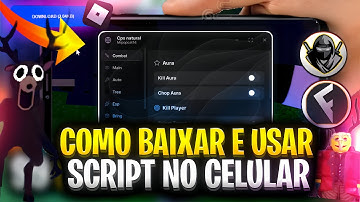 Como Baixar e Colocar SCRIPT no 99 Noites na Floresta (CELULAR/MOBILE) Instalar Executor/Usar Script