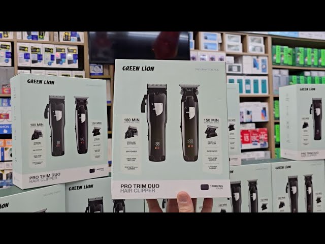 Green Lion 7-in-1 Hair Trimmer -150min Cordless, Proclip Duo