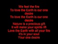 Earth, Wind, Fire and Air Lyrics!