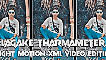 Lagake Tharmameter 🥀 | XML FILE | Alight motion XML video Editing | Bhojpuri Song | XML FILE