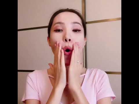 Упражнение для щёк и скул - YouTube