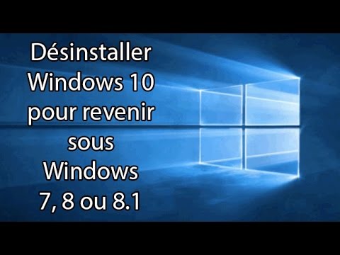 Vidéo: Comment Annuler L'installation