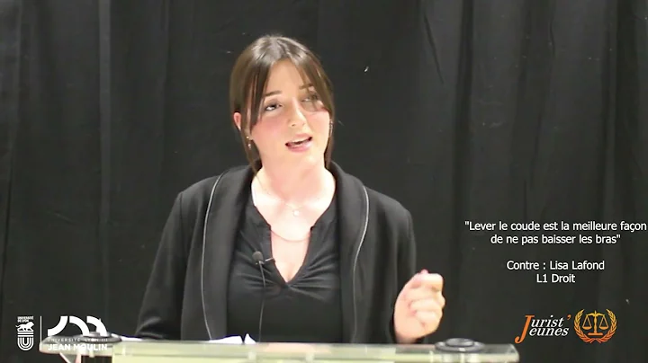 CONCOURS ELOQUENCE 2022 - LISA LAFOND L1 DROIT