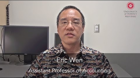 Welcome Message: Assistant Professor Eric Wen