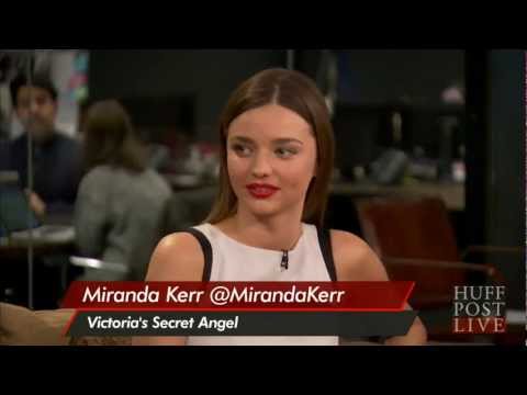Supermodel Miranda Kerr HuffPost Live - Interview