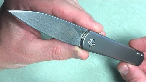Kizer Feist: A Gentleman’s Knife, By George!  S35VN + Titanium + Front Flipper