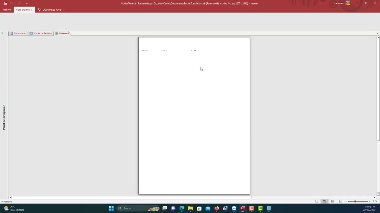 Access Vba Estructuras de Control  If then Else