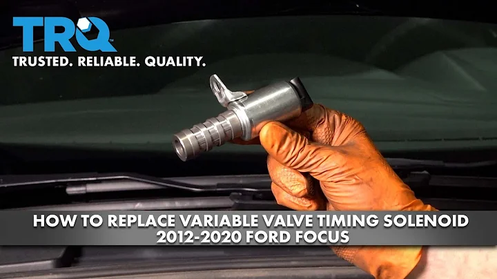 How to Replace Variable Valve Timing Solenoid 2012-2020 Ford Focus