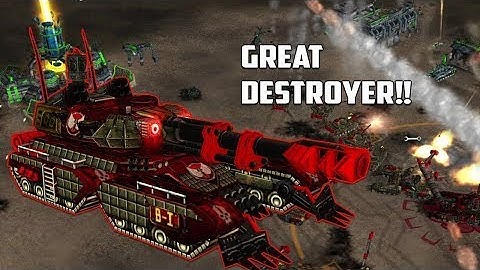 Command & Conquer Generals: Rise of The Reds Hanpatch | Blackbear great Destroyer!!