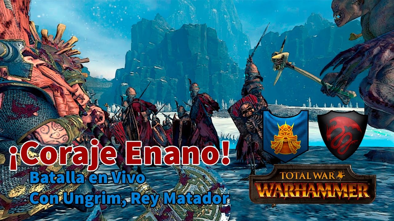 ¡Coraje del Rey Matador! Batalla en Vivo Total War Warhammer #108 En ...