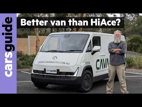 Cavan C1 2026 review Australia: New electric van betters popular Toyota HiAce & Ford Transit Custom?