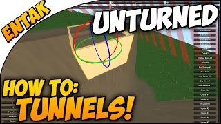 Unturned 3.0 Editor How To Make Self-Made Tunnels Non-Model Form