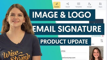 Add image and logo to email signature (+ easy design options)