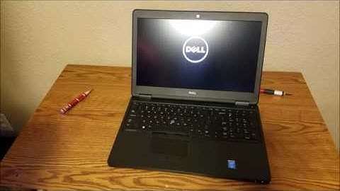 Laptop screen replacement / How to replace laptop screen Dell e5550