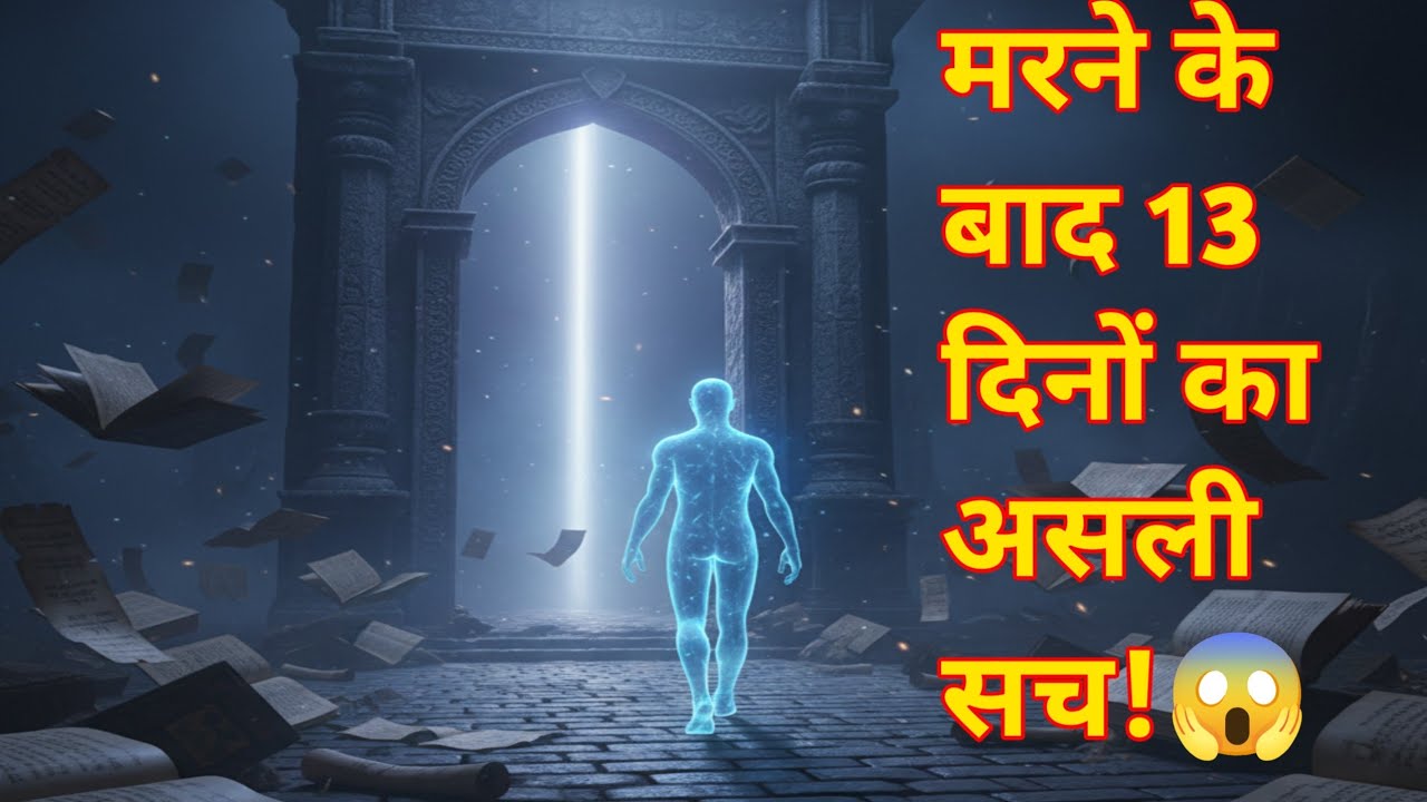 मृत्यु के बाद 13 दिनों तक आत्मा कहाँ रहती है? Garuda Purana का रहस्य | 