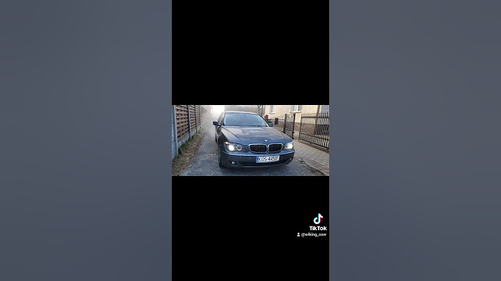 BMW E65 lift short 750i