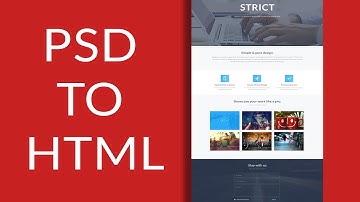 PSD to HTML Tutorial