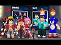 2 PROS VS 50 NOOBS IN ROBLOX RIVALS !!