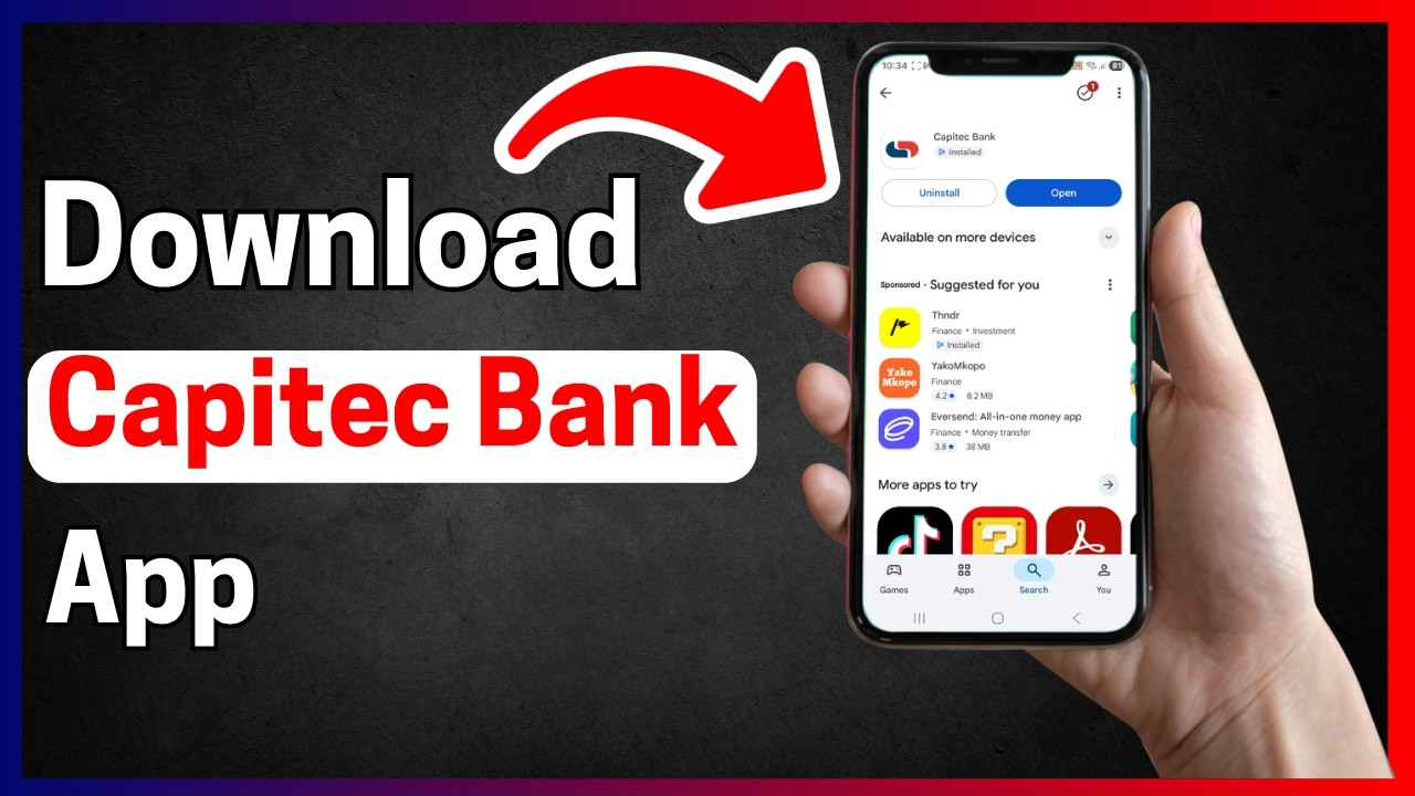 How to download Capitec Bank App (step by step) - YouTube