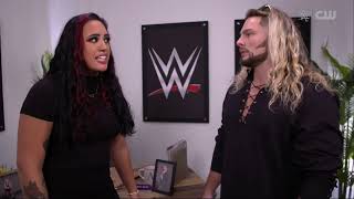 Lexis King Talks With Ava At Backstage Nxt, Oct. 22, 2024