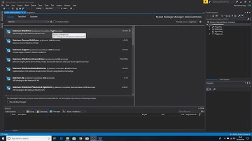 How to install Selenium in Visual Studio