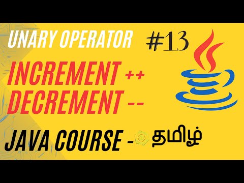 Unary Operator | Increment Operator | Decrement Operator | Ganesh Teaching Studio