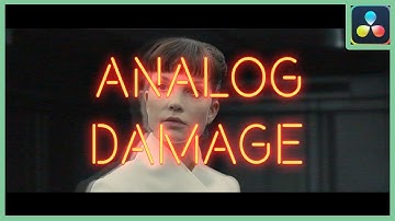 Analog Damage Effect | DaVinci Resolve Studio 18 |