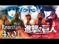 Attack on Titan - 4x1 The Other Side of the Sea - Group Reaction