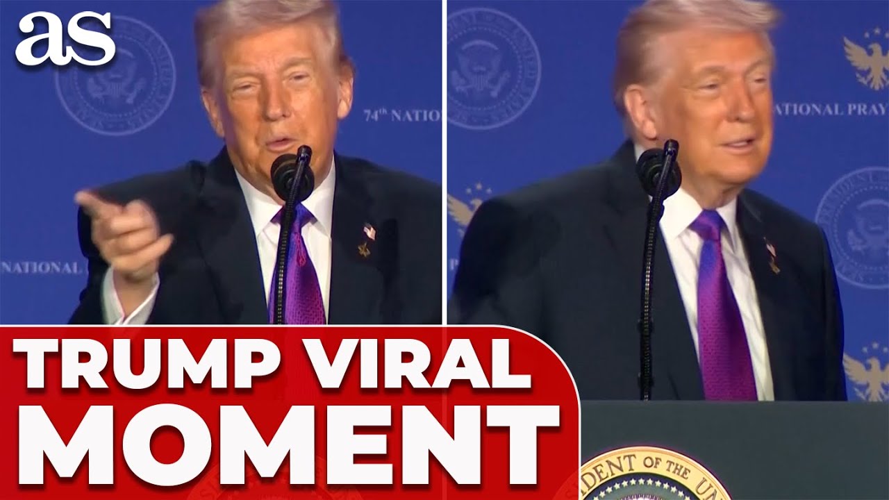 TRUMP's VIRAL MOCKERY of the PRESS: laughs off media coverage of his FAITH JOKE