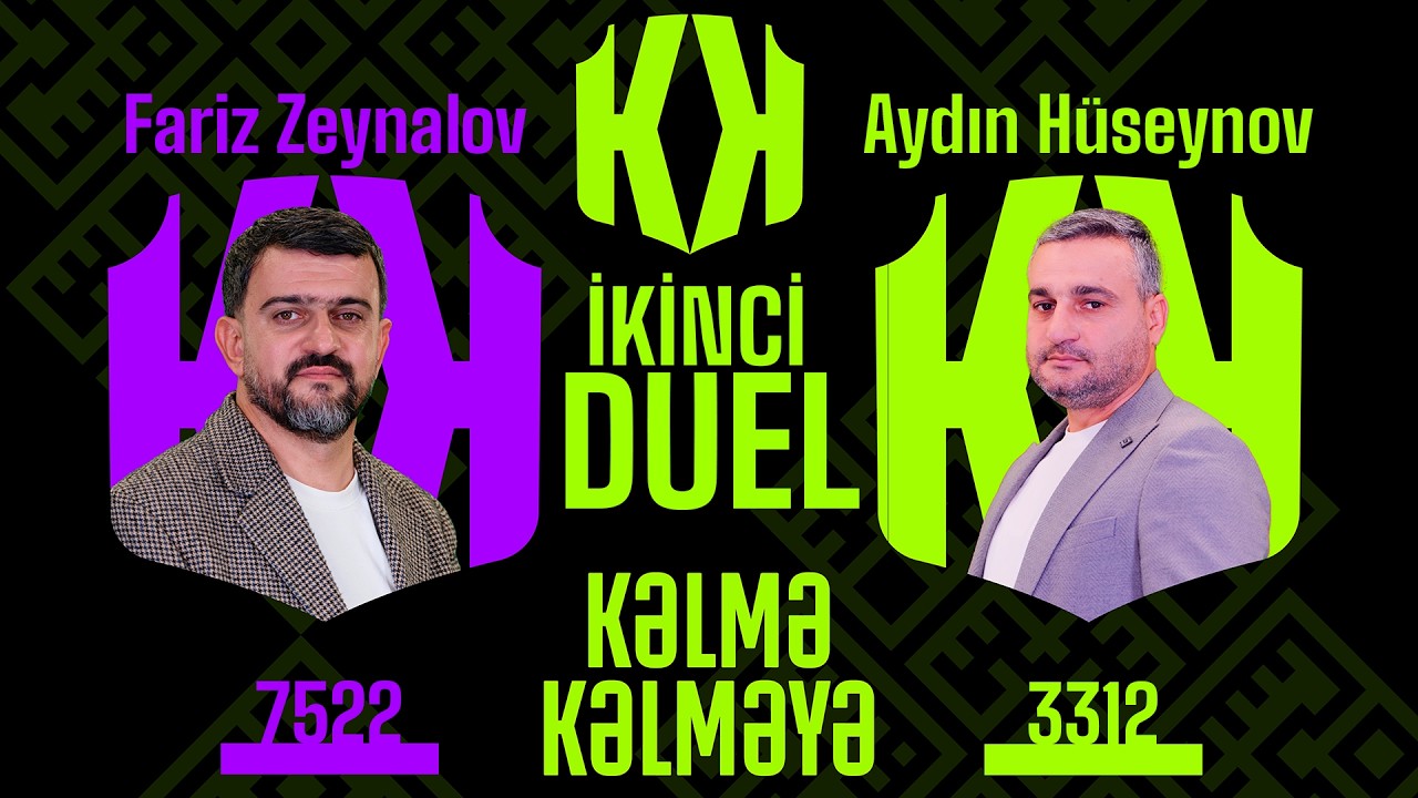 Fariz Zeynalov & Aydın Hüseynov - KƏLMƏ KƏLMƏYƏ / Meyxananın Çempionlar Liqası
