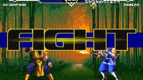 CVS Scorpion vs Hanzo Hattori MUGEN BATTLE