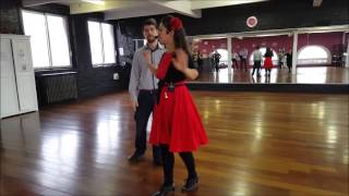 20160124 Stage Cha cha cha retro 60