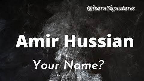 How to do your name signature style All letter signature style. signature kaise kare aapka