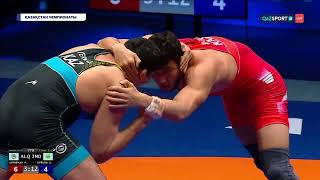 видео: Вольная борьба. Чемпионат Казахстана. Финал. 97кг. Ризабек Айтмұхан – Әлішер Ерғали картинка: Вольная борьба. Чемпионат Казахстана. Финал. 97кг. Ризабек Айтмұхан – Әлішер Ерғали