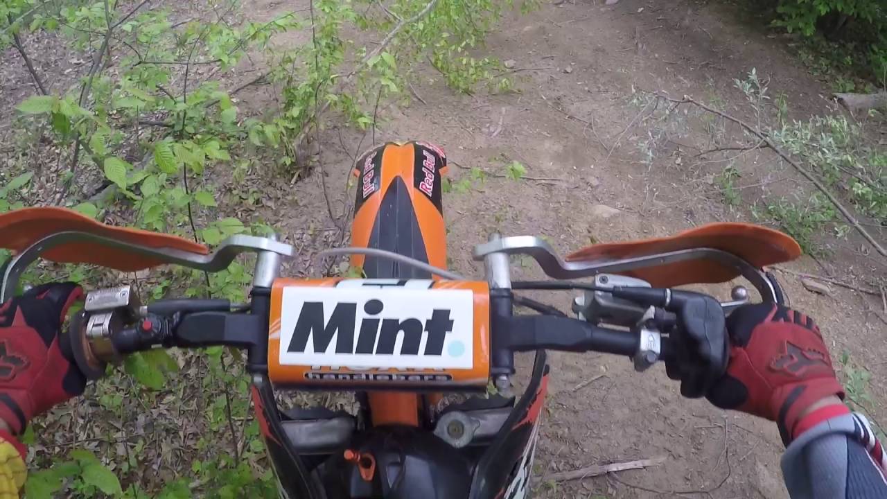 Ktm150sx and 250xcf trail ride (part 1) - YouTube