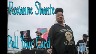 We test Roxanne Shante's Hip Hop knowledge in The Pull Your Card Experience.