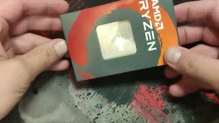 Распаковка AMD Ryzen 5 3600 (не хайповая ни разу)/Unboxing