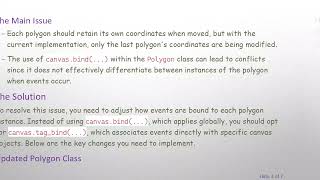 Managing Polygon Coordinates in a Tkinter Canvas