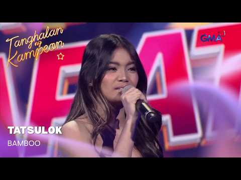 Jannah Urgelles set the stage on fire with "Tatsulok"! | Tanghalan Ng Kampeon 5