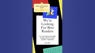📚 Calling Humor Enthusiasts! 🎉 We’re Looking for Beta Readers! #jokebook #betareader