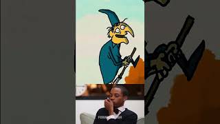 Guy Clean The Floor With A Witches Broom Gona Wrong