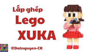 Đồ chơi lego Lắp ráp mô hình xuka dễ thương