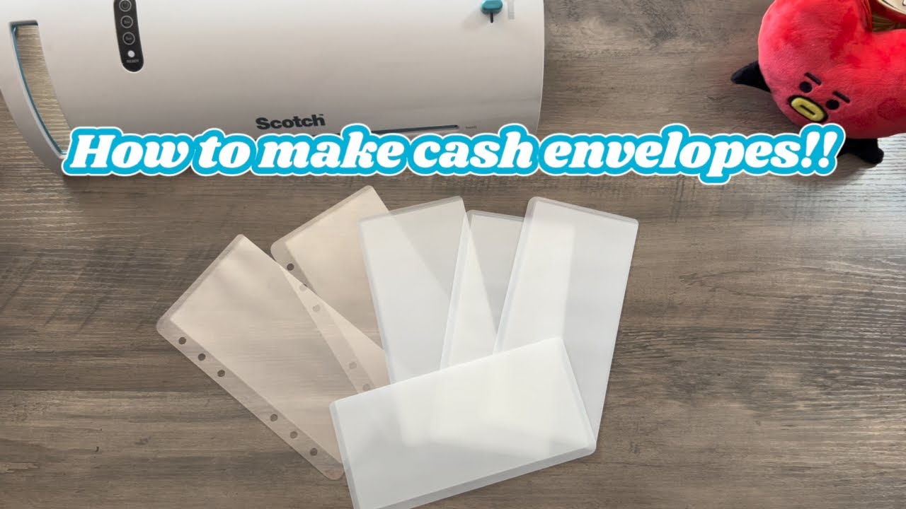 How to make A6 cash envelopes | with links || 10 days till Christmas!!