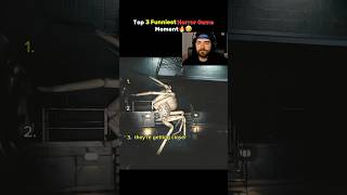 Top 3 Funniest Horror Game Moment (Bro was attacked heads on😭) #horrorgame #funnygame #usashorts