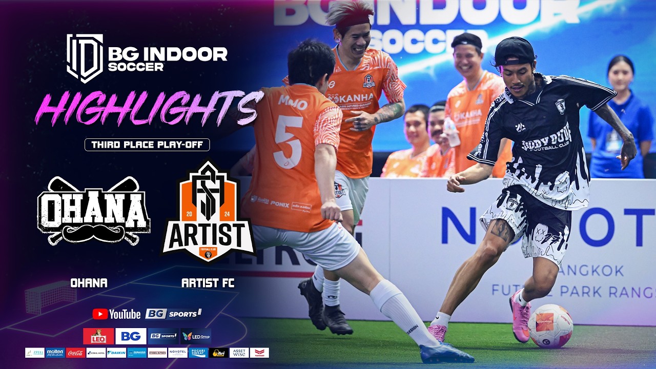 HIGHLIGHTS : OHANA vs Artist FC | BG INDOOR SOCCER⁣ | 04.07.26