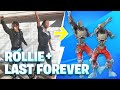 Rollie  last forever emote in real life 100 sync fortnite emote