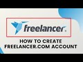 How to create account on freelancer.com 2024 | freelancer seller account create Bangla