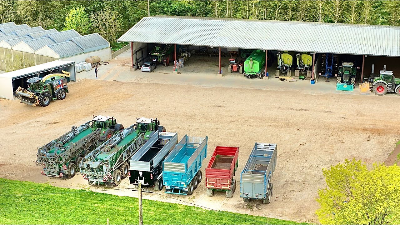 BIG FARM  | UN AN AVEC L'ETA GRIMAULT | MOISSON - ÉPANDAGE - SEMIS - FAUCHAGE - ENSILAGE
